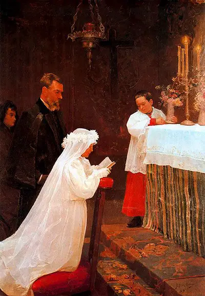 Erstkommunion (First Communion) Pablo Picasso